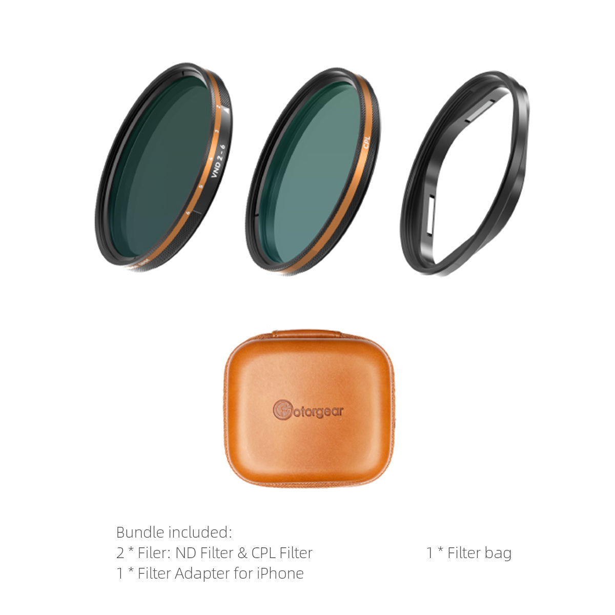Fotorgear Landscape Filter bundle / 58 mm Pro II serial | Filter for smart phone
